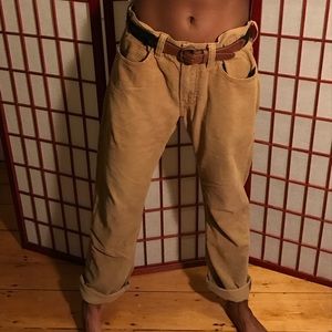 men’s bullhead corduroy pants